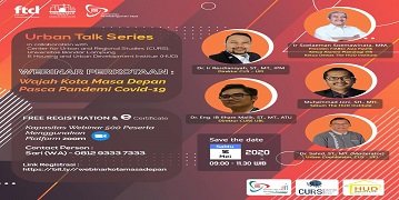 Urban Talk Series 2020, Webinar Perkotaan